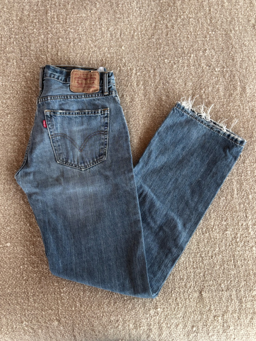 Vintage Distressed Levi’s 505 Jeans